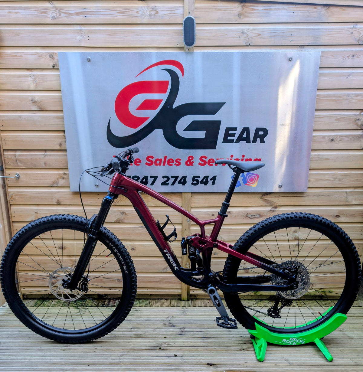 Trek Fuel EX 8 GX AXS T-TYPE Gen 6 full suspension mountain bike