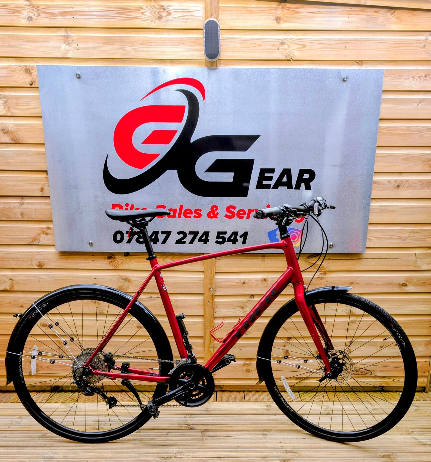 Trek FX3 hybrid touring bike XL