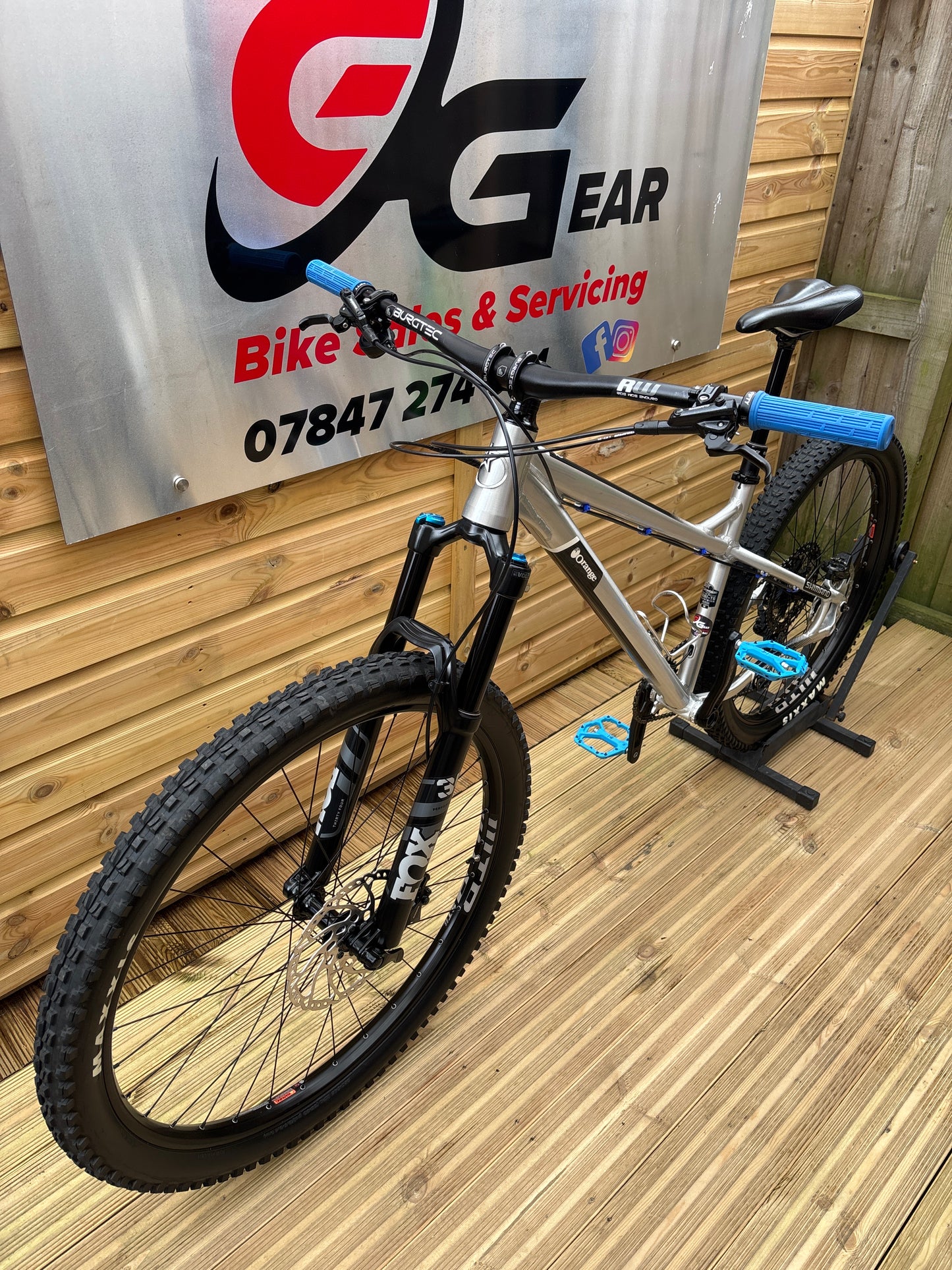 2021 Orange Crush MX Pro Ltd Hardcore Hardtail Mountain Bike