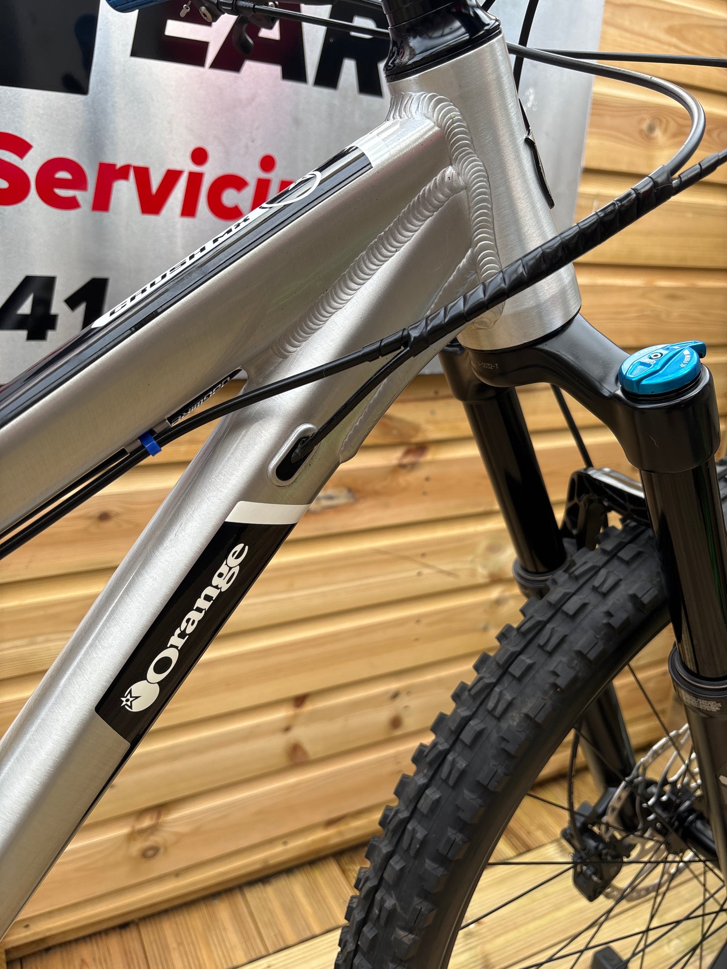 2021 Orange Crush MX Pro Ltd Hardcore Hardtail Mountain Bike