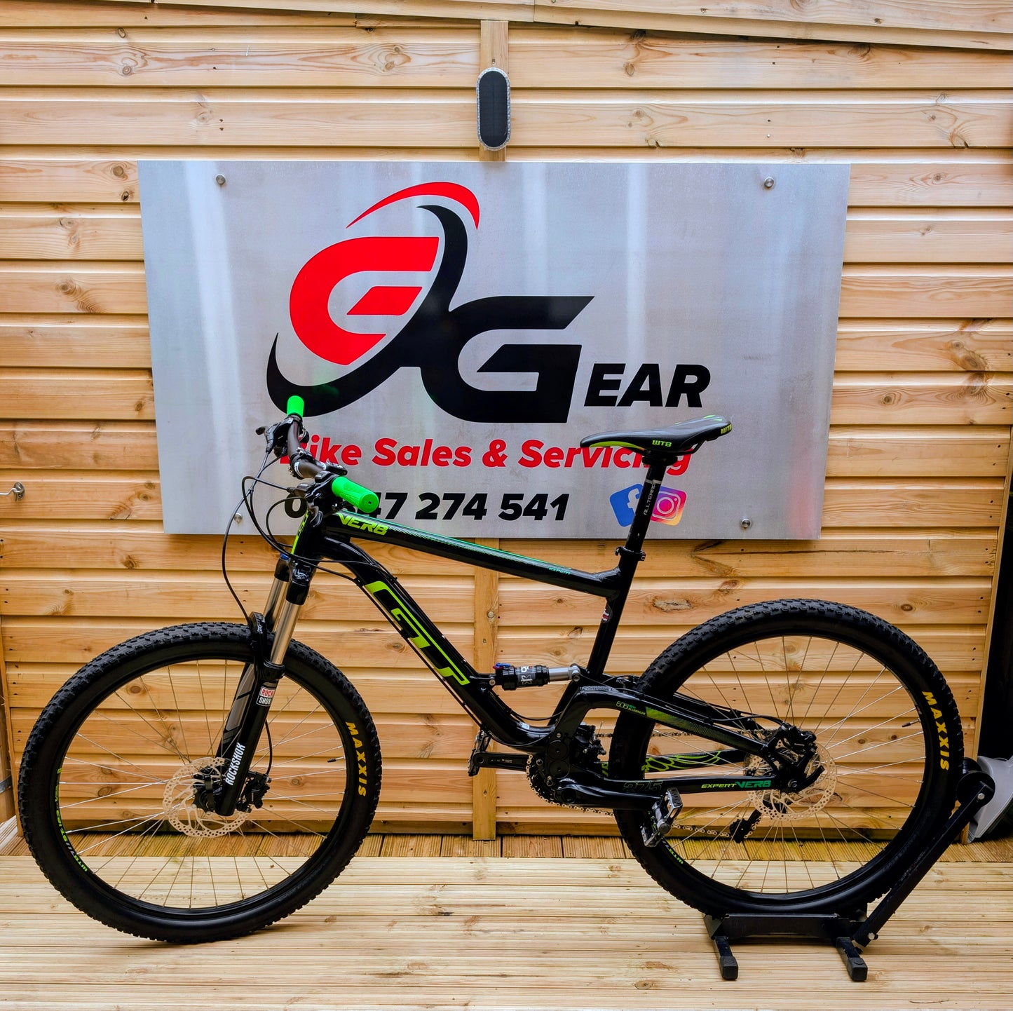GT Verb Expert full suspension mountain bike