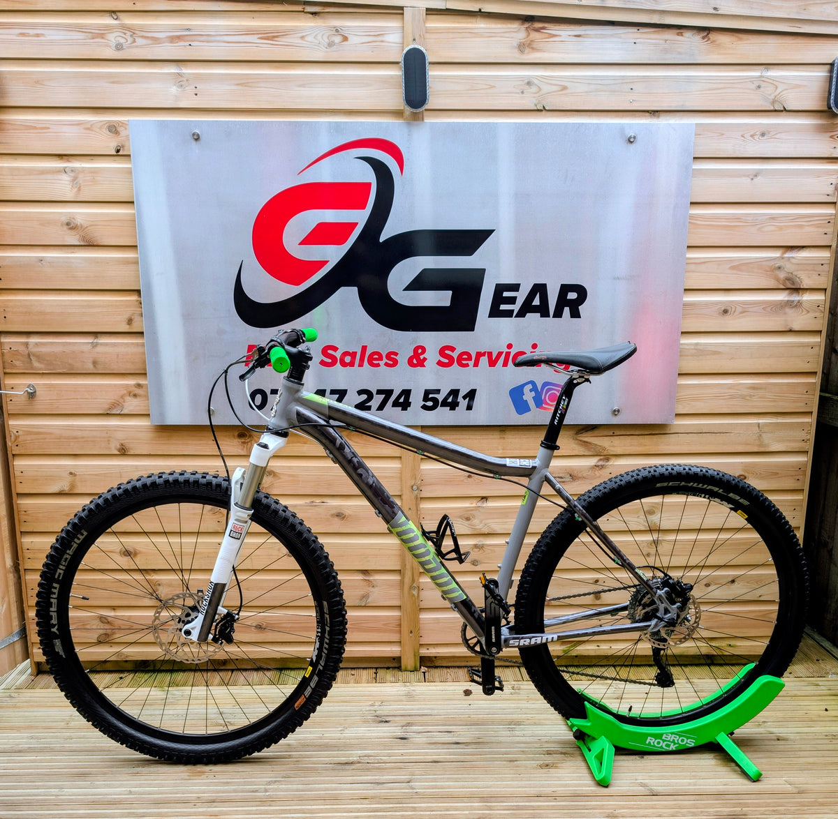 Voodoo Aizan 29 Custom built hardtail mountain bike