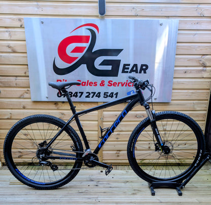 Carrera Hellcat 29 hardtail mountain bike