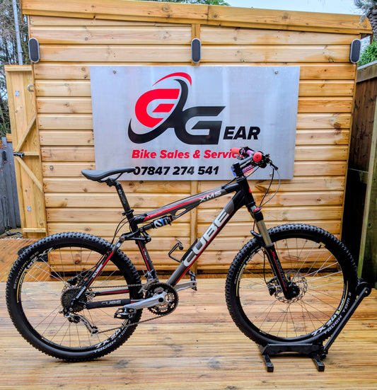 Cube XMS full suspension mountain bike medium
