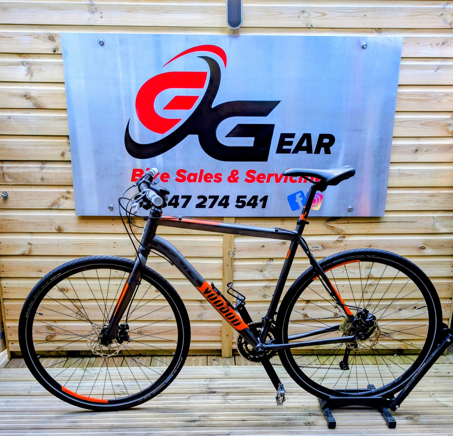 Voodoo Nakisi hybrid/gravel bike XL